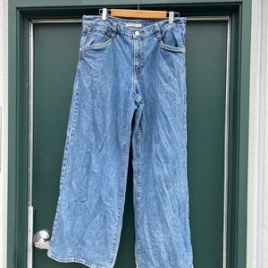 Levi's Blue Flare & Wide Leg Jeans